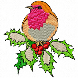 Small Birds Embroidery Design 8